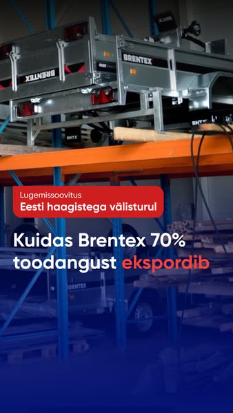 Fractory ad creative — Eesti haagistega välisturul